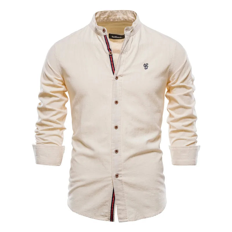 Chemise Slim Fit Business - Col Mandarin