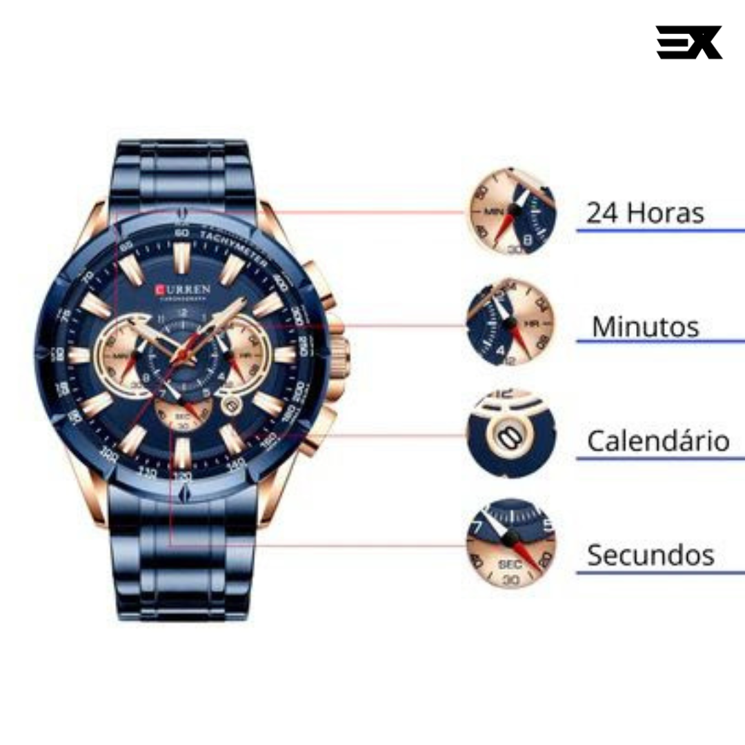 Montre en Acier Inoxydable